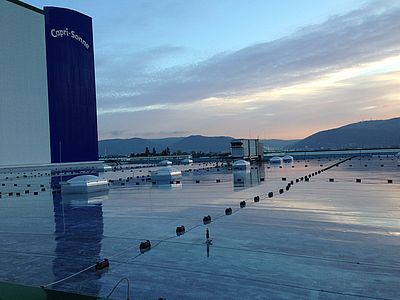 Klimatechnik von airpool für das neue Werk von Capri Sun in Eppelheim